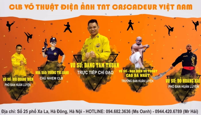 CLB Cascadeur Tài năng trẻ Việt Nam - Điểm đến của những người đam mê võ thuật