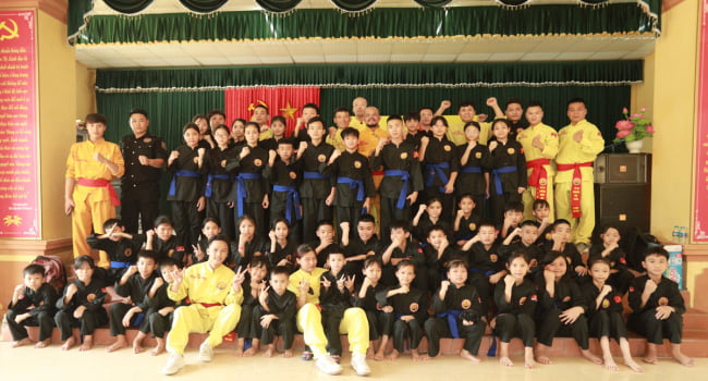 Võ đường Phan Tuyến: Lan tỏa niềm đam mê võ thuật tại xứ Nhãn 