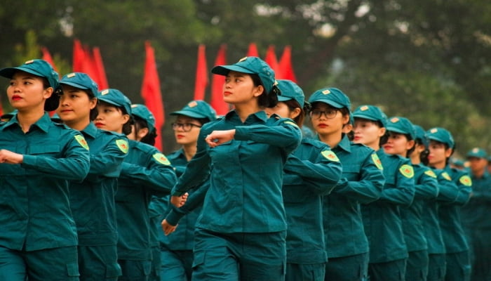 "Mãn nhãn" với võ thuật của lực lượng Dân quân tự vệ