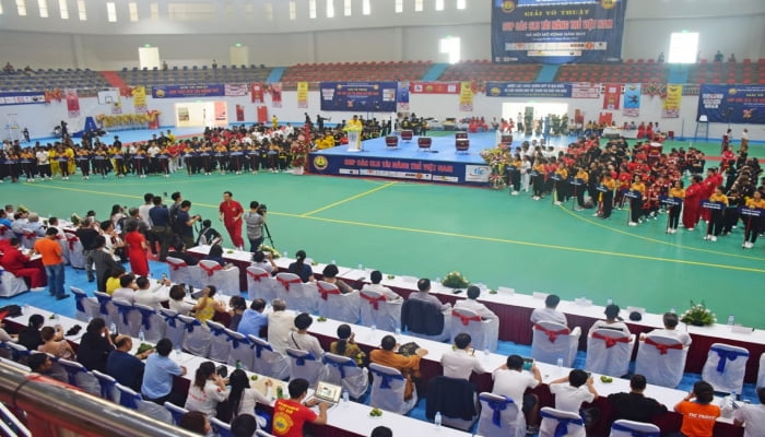 Chi nhánh Tài năng trẻ Bắc Ninh vô địch giải võ thuật tranh Cúp các CLB Tài năng trẻ Việt Nam 2019