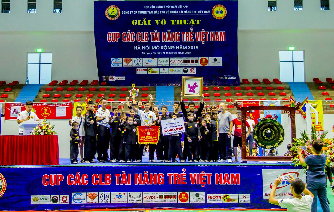  Đoàn Tài năng trẻ Bắc Ninh đoạt Cup vô địch